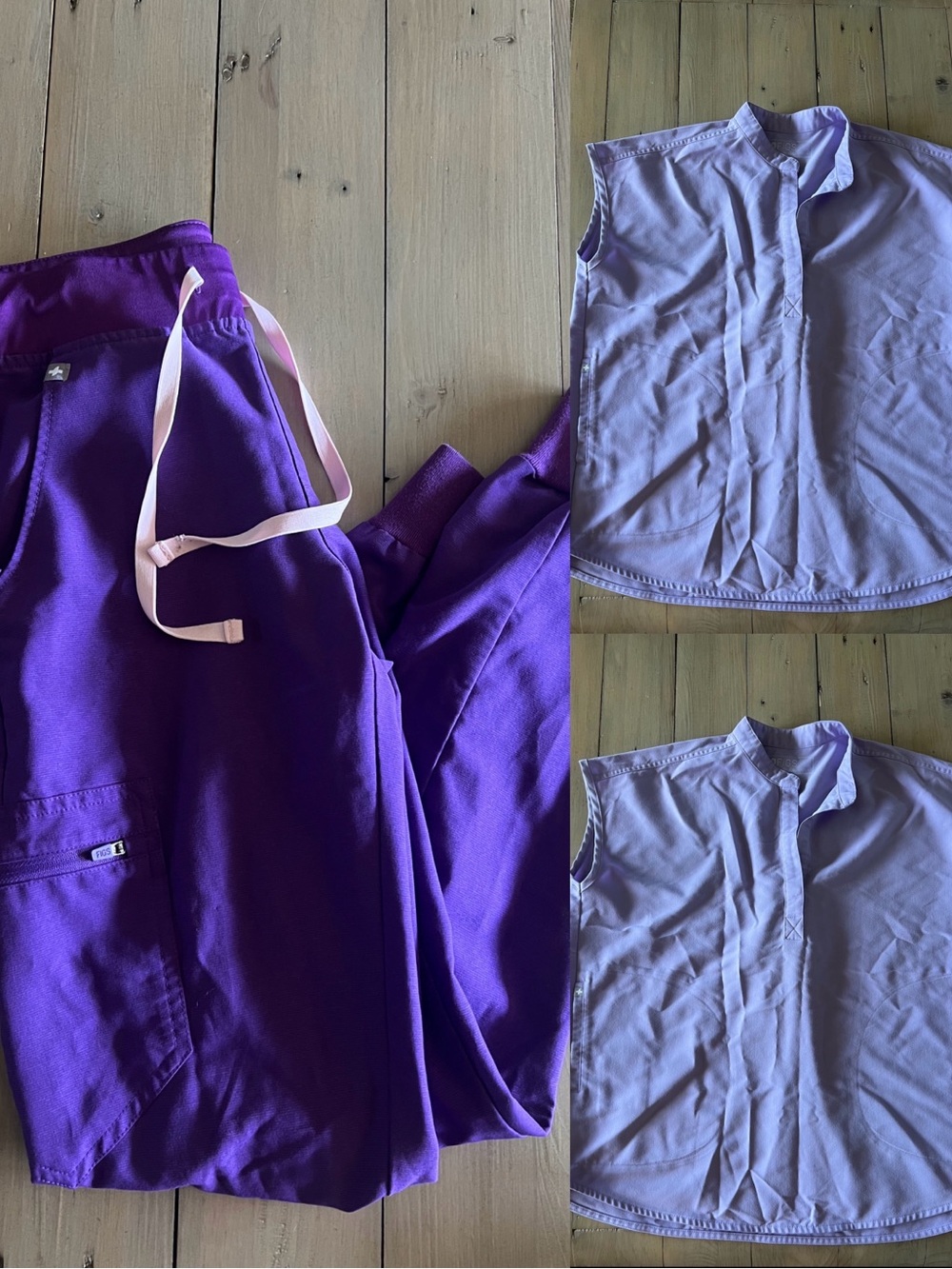 Figs Scrub Tops and Pants Size XS